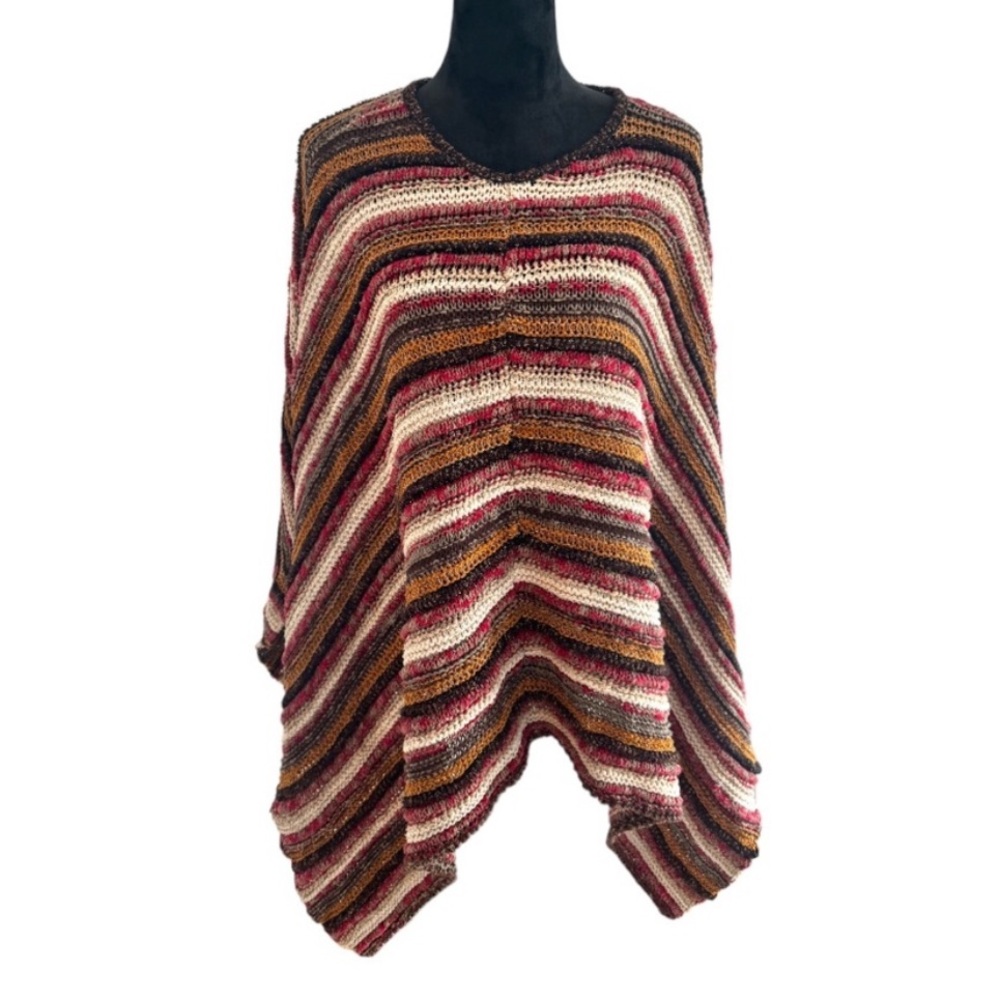 Maje Boho Knit Poncho